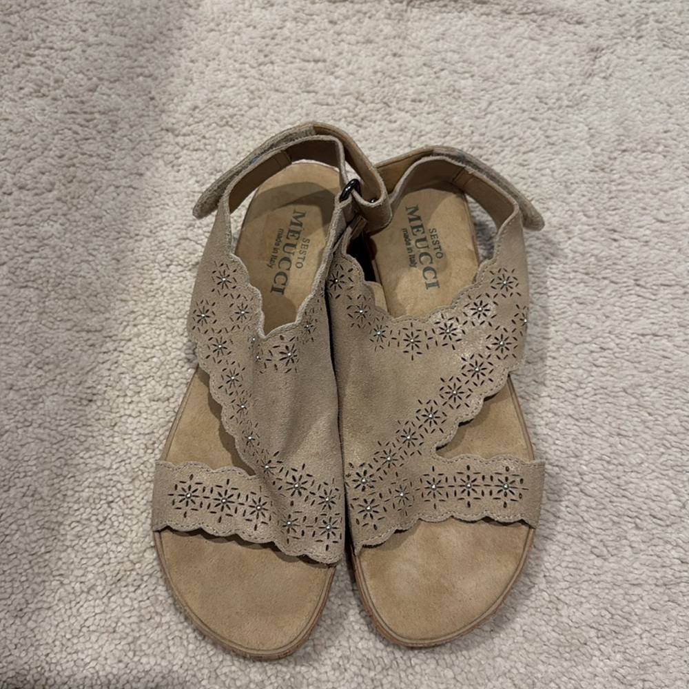 Sesto Meucci sling back sandals - Picture 2 of 9